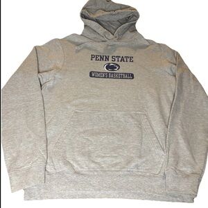Penn State Women's Basketball Hoodie Hooded Sweatshirt Gray